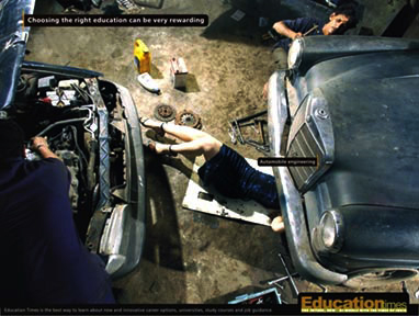 press campaign-education times,for times of india, rediffusion